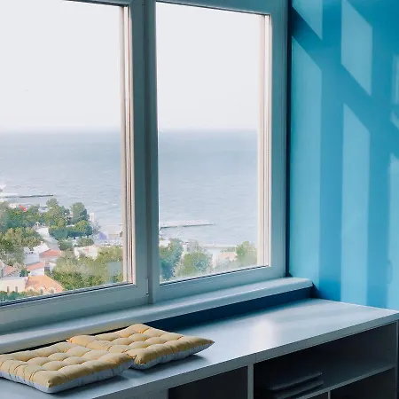 Стильна Затишна Студія З Унікальним Видом На Море Apartment